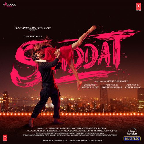 Shiddat Title Track Manan Bhardwaj